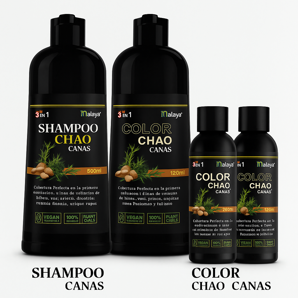 SHAMPOO CHAO CANAS +TRATAMIENTO