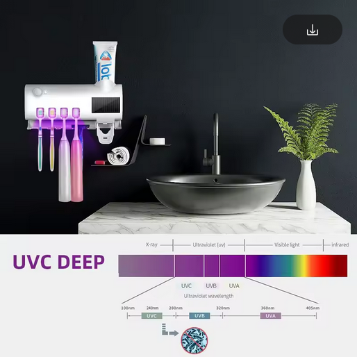 🌟¡El dispensador inteligente que organiza, limpia y protege tu baño!