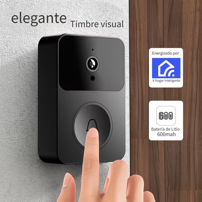 Timbre Inteligente WiFi con Cámara - Protege tu hogar