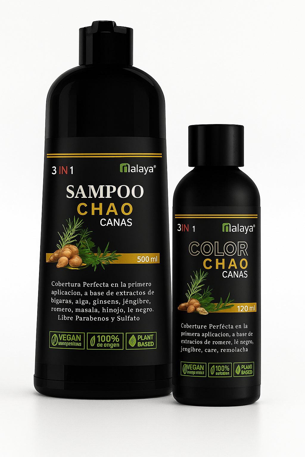 SHAMPOO CHAO  CANAS +TRATAMIENTO