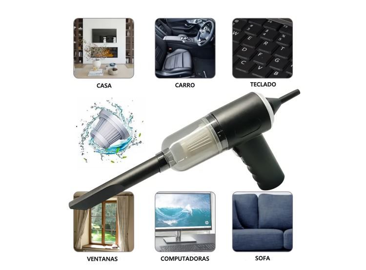 🚀ASPIRADORA 3 EM 1 – RÁPIDO, PRÁCTICO, Y SIN ESFUERZO!